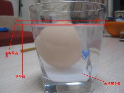 盐水浮鸡蛋的步骤怎么做 原理解析如下-1