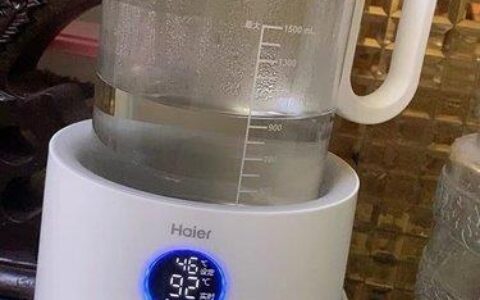 海尔恒温热水壶怎么样好用吗 智能恒温调奶器使用体验