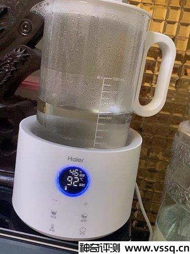 海尔恒温热水壶怎么样好用吗 智能恒温调奶器使用体验