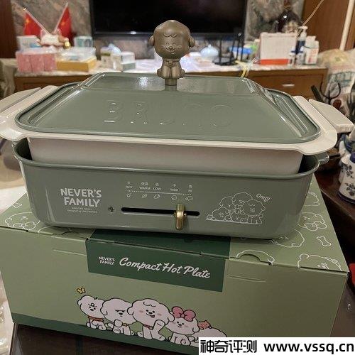 bruno多功能料理锅实用吗多少钱 奈娃家族联名小方锅使用体验