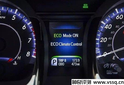 汽车eco模式是什么意思？节能模式(长时间开启会积碳)