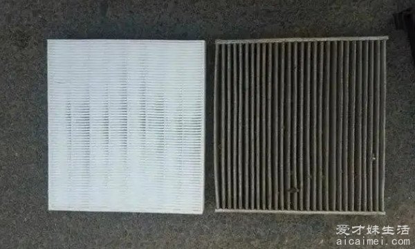 空气滤芯和空调滤芯的区别 3大区别(空调滤芯一年换一次)