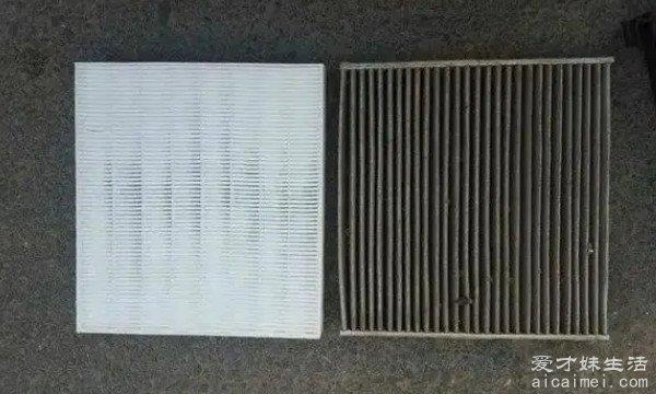 空气滤芯和空调滤芯的区别 3大区别(空调滤芯一年换一次)