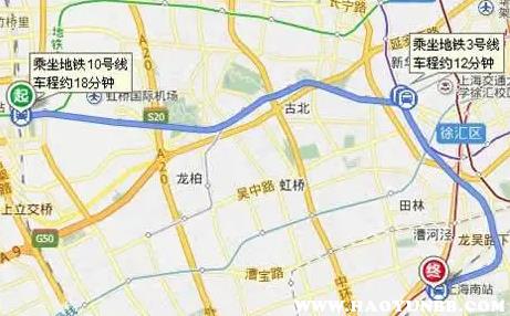 上海虹桥怎么到浦东机场？