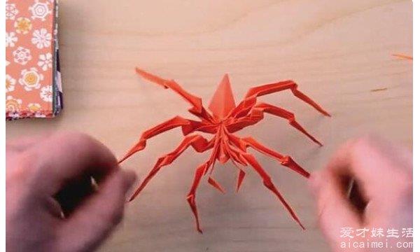 史上最危险的蜘蛛折纸，你见过吗？