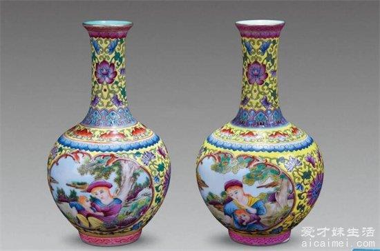 清代珐琅彩瓷器的收藏价值早已过亿，每一件都是无价之宝