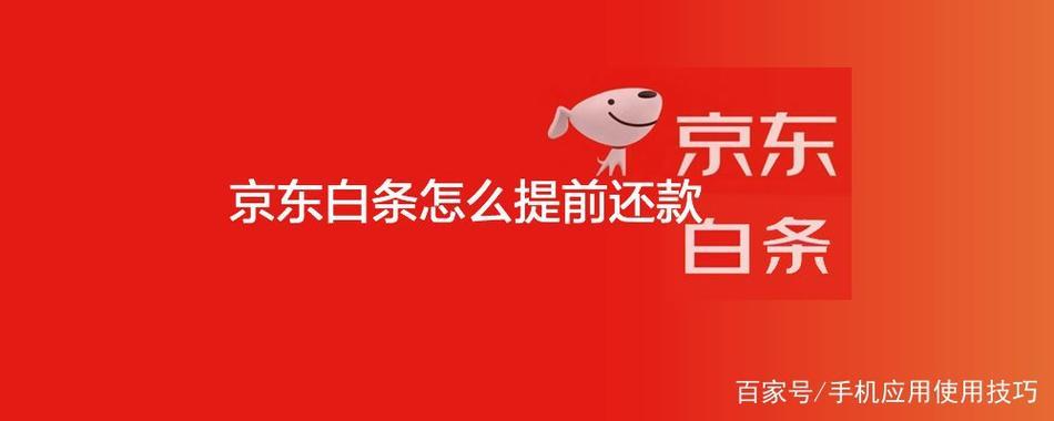 京东白条分24期提前还款，手续费怎么算？